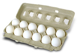 Ägg i kartong